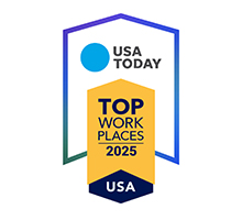 2025 Top Workplaces USA Awards Badge
