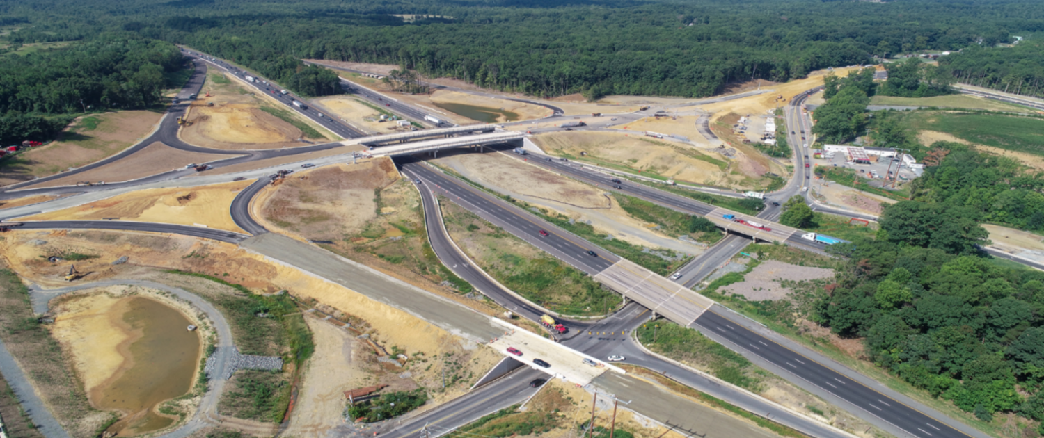 and connected park and ride lot