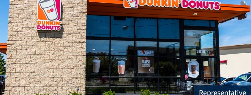 dunkin donuts storefront